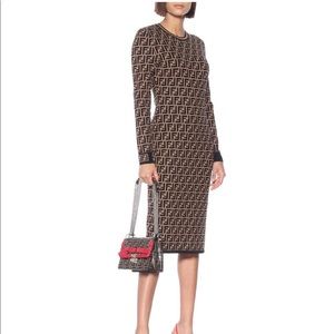 Fendi Print on Viscose Dress